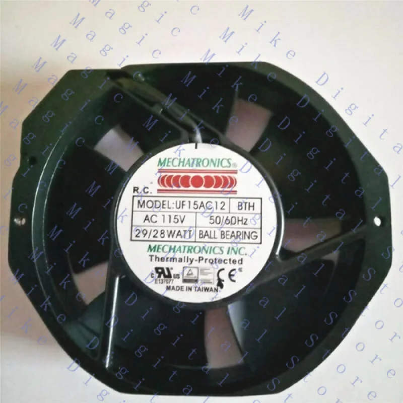 H 1 шт. для MECHATRONICS UF15AC12 BTH 115 В 29/28 Вт 17238 вентилятор охлаждения шкафа
H 1 шт. для MECHATRONICS UF15AC12 BTH 115 В 29/28 Вт 17238 вентилятор охлаждения шкафа