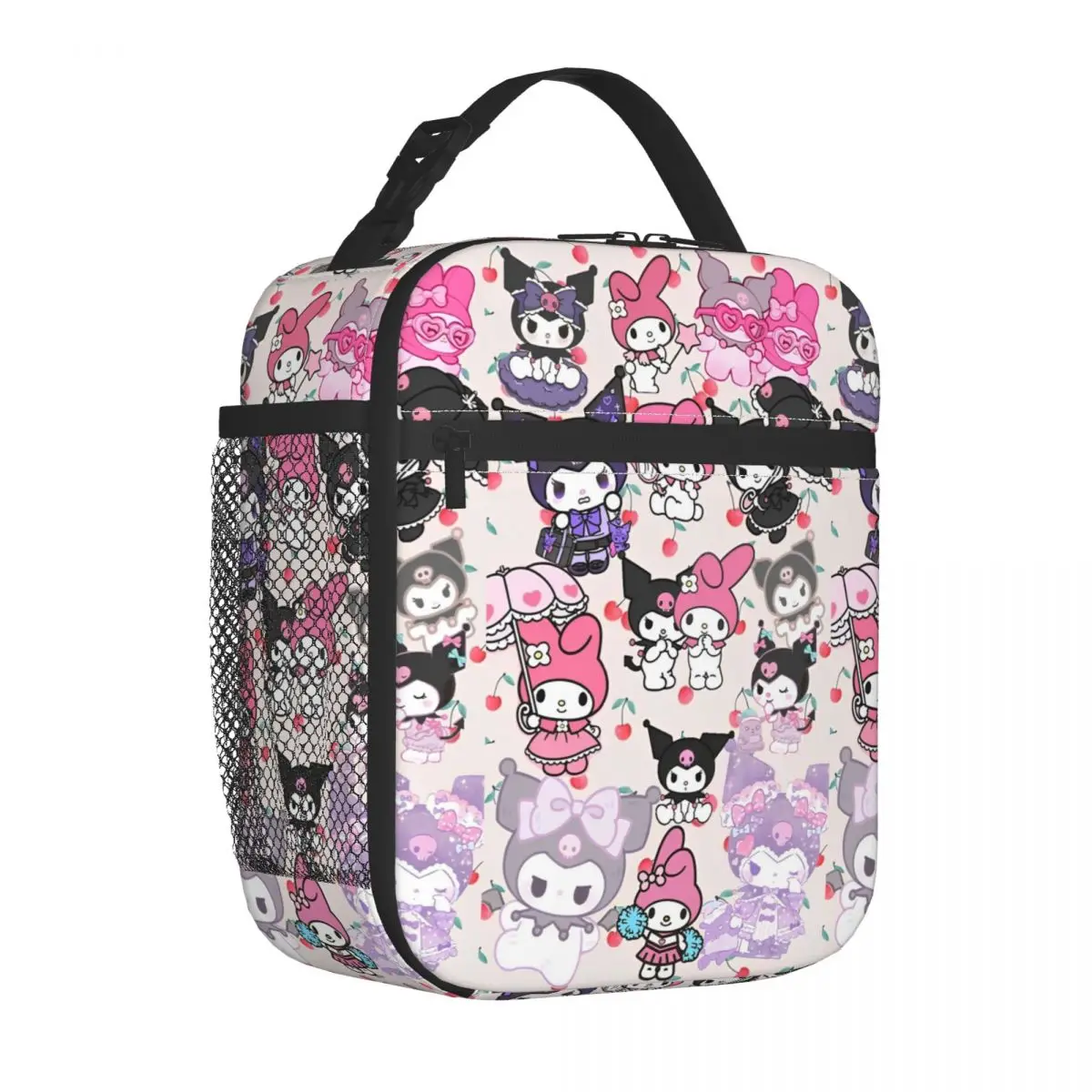MINISO Kuromi Kawaii мультяшная сумка для ланча, повседневный Ланч-бокс, школьные портативные Термосумки для ланча, сумка-холодильник с графическим дизайном
MINISO Kuromi Kawaii мультяшная сумка для ланча, повседневный Ланч-бокс, школьные портативные Термосумки для ланча, сумка-холодильник с графическим дизайном