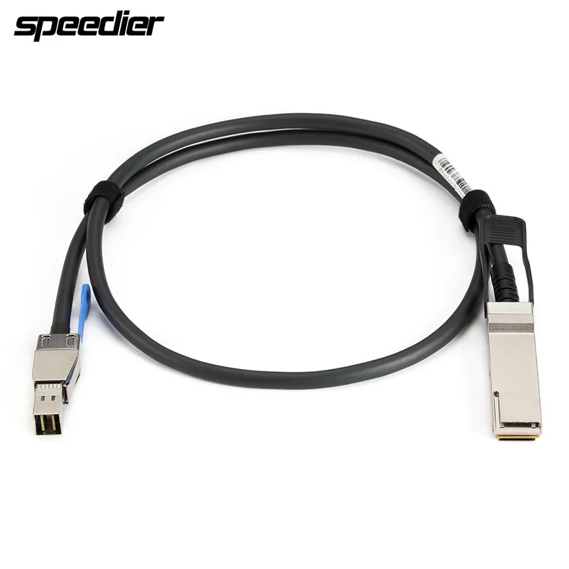 Computer Room Photoelectric QSFP 40G TO 8644 High-speed Cable Server Data Compatible H3C Cable SFF-8644 1 Meter In Length
Computer Room Photoelectric QSFP 40G TO 8644 High-speed Cable Server Data Compatible H3C Cable SFF-8644 1 Meter In Length