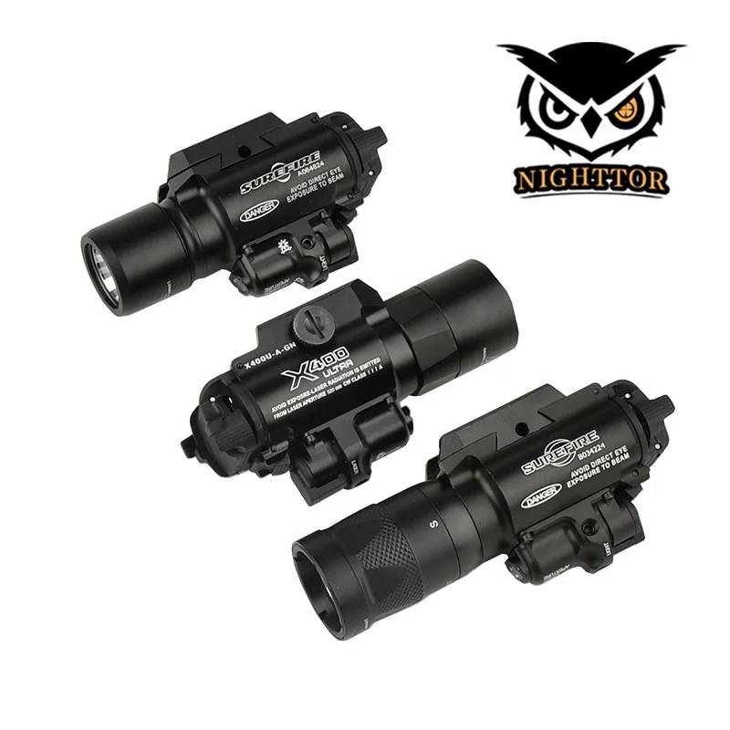 WADSN Tactical X400 X400U X400V Surefire Scout Light Red Dot Green Laser LED White Light Aiming Outdoor Practical Accessories
WADSN Tactical X400 X400U X400V Surefire Scout Light Red Dot Green Laser LED White Light Aiming Outdoor Practical Accessories