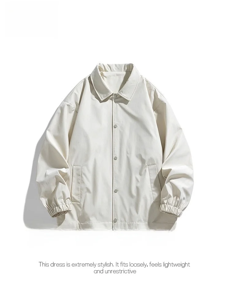 TUCANO Мужская винтажная однотонная куртка с откидным воротником свободного покроя, приятная для кожи универсальная верхняя одежда на весну и осень
TUCANO Мужская винтажная однотонная куртка с откидным воротником свободного покроя, приятная для кожи универсальная верхняя одежда на весну и осень