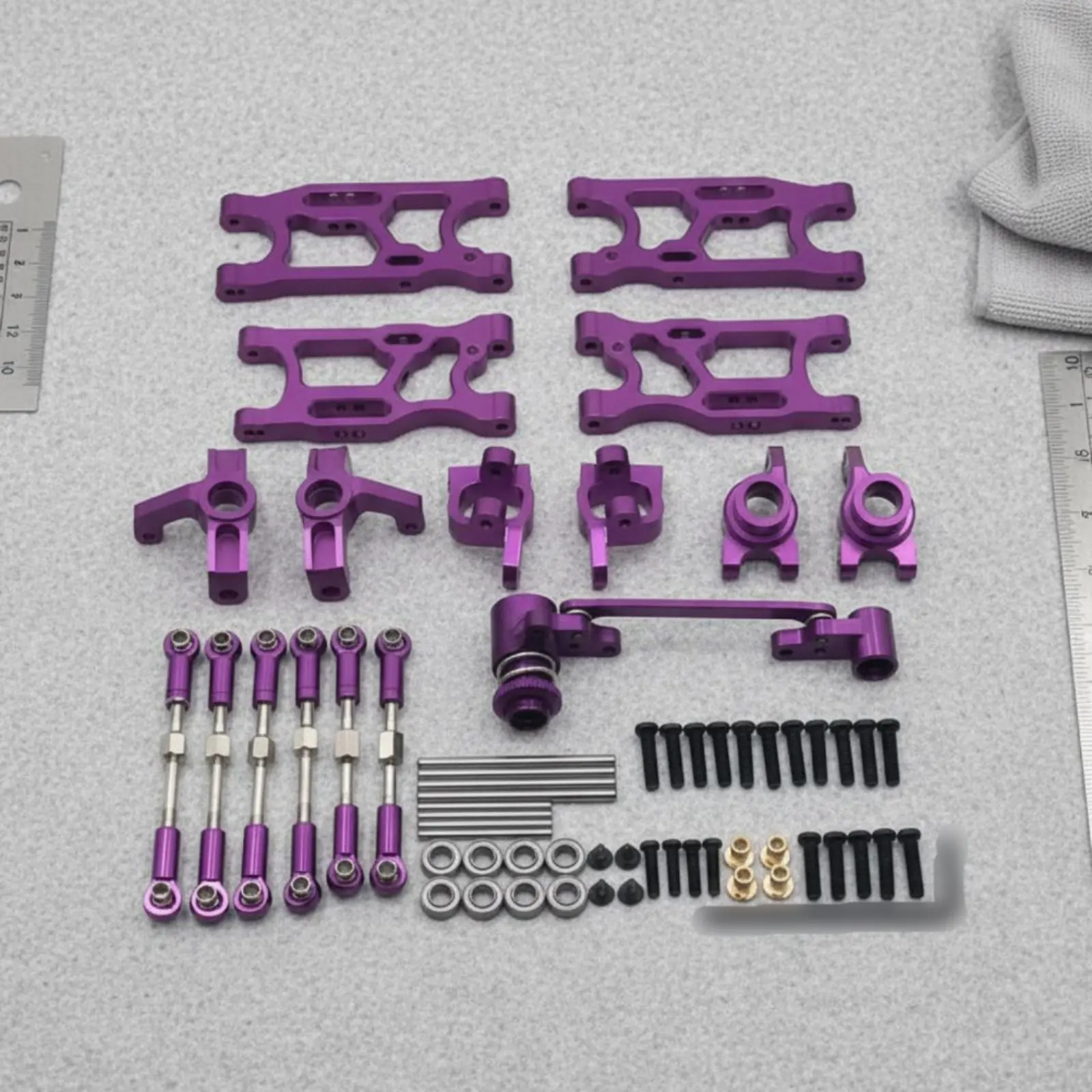 Front Rear Swing Linkage Tie Rod Set Accurately Machined Chassis Linkage Steering Joint Kit RC Car Metal Modification Parts Set
Front Rear Swing Linkage Tie Rod Set Accurately Machined Chassis Linkage Steering Joint Kit RC Car Metal Modification Parts Set