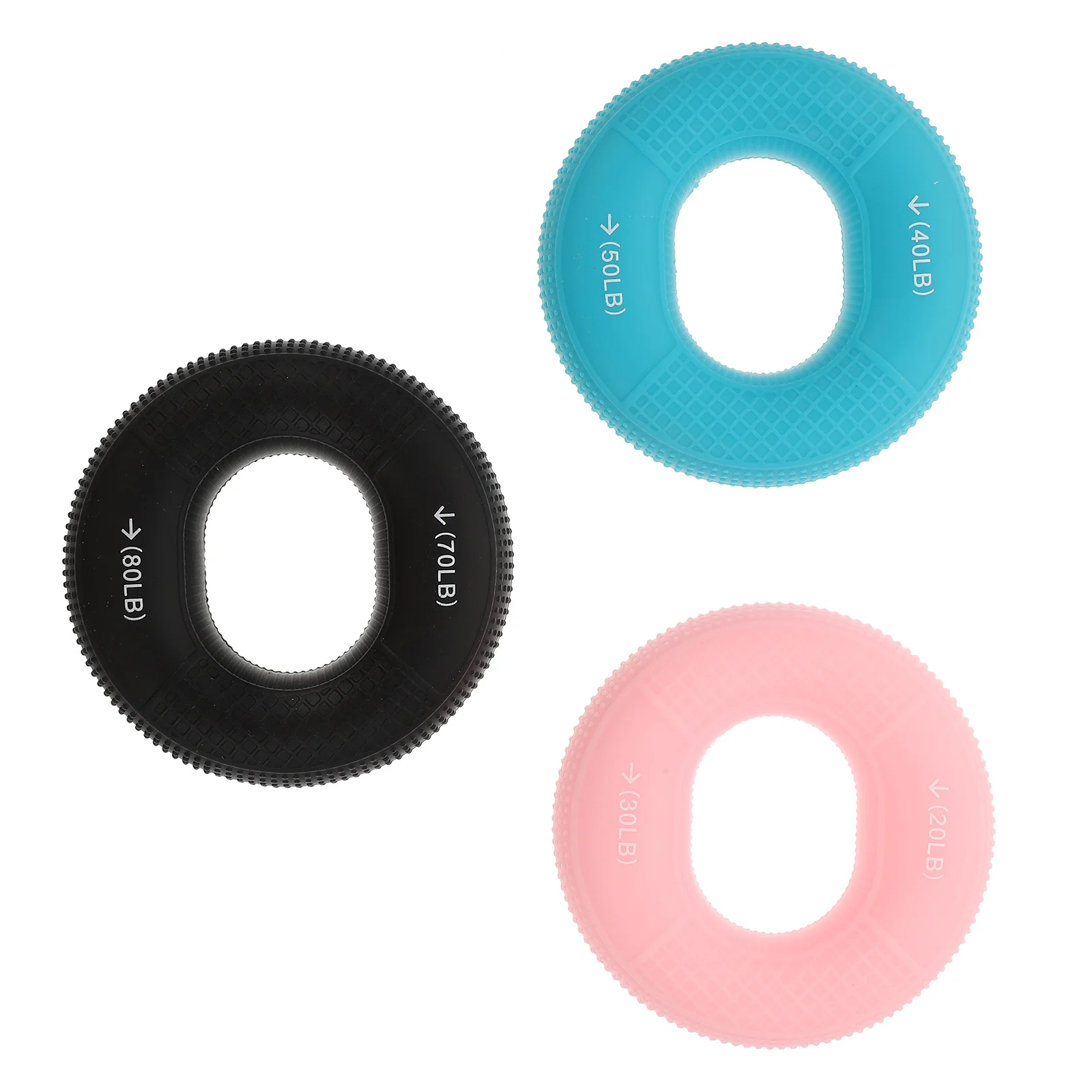 3pcs Strengthener Hand Training Tool Silicone Grip Trainer Portable Massage Ring Fitness Tool Wear Resistant Durable
3pcs Strengthener Hand Training Tool Silicone Grip Trainer Portable Massage Ring Fitness Tool Wear Resistant Durable