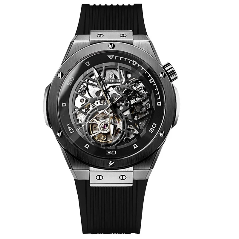 Luxury Steampunk Tourbillon Watch for Man Black Sports Waterproof Luminous Classic Design Automatic Mechanical Men's Watches
Luxury Steampunk Tourbillon Watch for Man Black Sports Waterproof Luminous Classic Design Automatic Mechanical Men's Watches