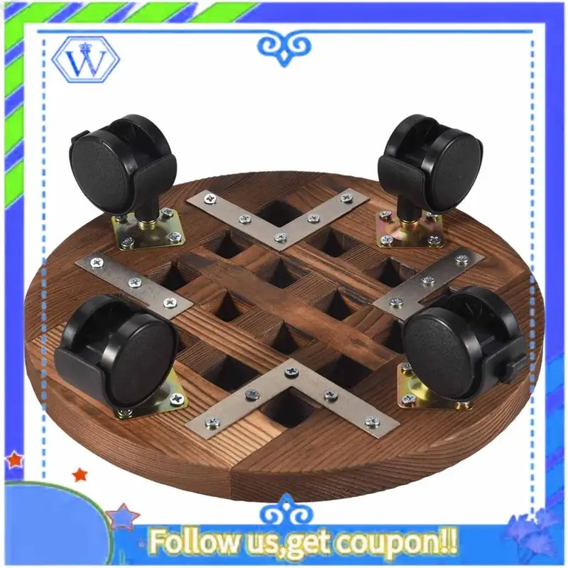 Easy To Use 25Cm Wood Flower Pot Removable Tray Plant Holder Stand Base With Wheels Planter Flowers Pot Mover Trolley Plate
Easy To Use 25Cm Wood Flower Pot Removable Tray Plant Holder Stand Base With Wheels Planter Flowers Pot Mover Trolley Plate