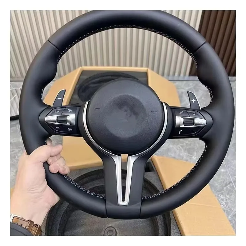 For BMW M2 M3 M4 M5 M6 F30 F10 F35 F22 E46 E90 E92 F10 F30 F32 E60 F series car steering wheel
For BMW M2 M3 M4 M5 M6 F30 F10 F35 F22 E46 E90 E92 F10 F30 F32 E60 F series car steering wheel