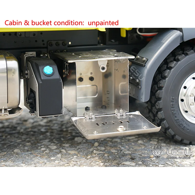 LESU 1/14 4*4 RC Hydraulic Dumper Remote Control Tipper Truck Cars Vehicle KIT Cabin Model Light Sound System Toy Model Gifts
LESU 1/14 4*4 RC Hydraulic Dumper Remote Control Tipper Truck Cars Vehicle KIT Cabin Model Light Sound System Toy Model Gifts