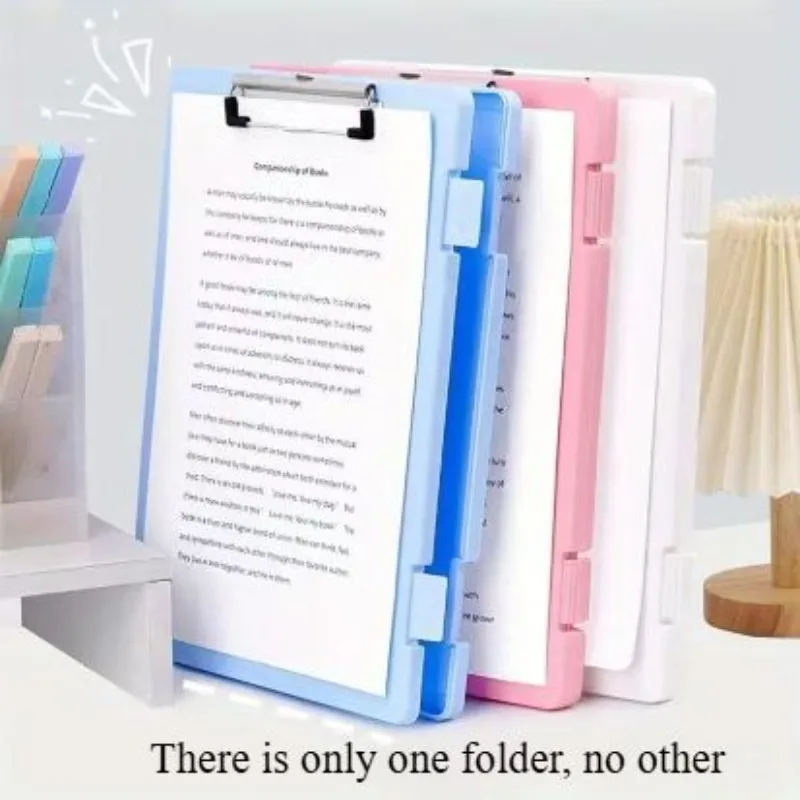 A4 File Box Storage Organizer with Clip Student Dedicated Test Paper Organizer Large Capacity Subject Classification Multi-Funct
A4 File Box Storage Organizer with Clip Student Dedicated Test Paper Organizer Large Capacity Subject Classification Multi-Funct