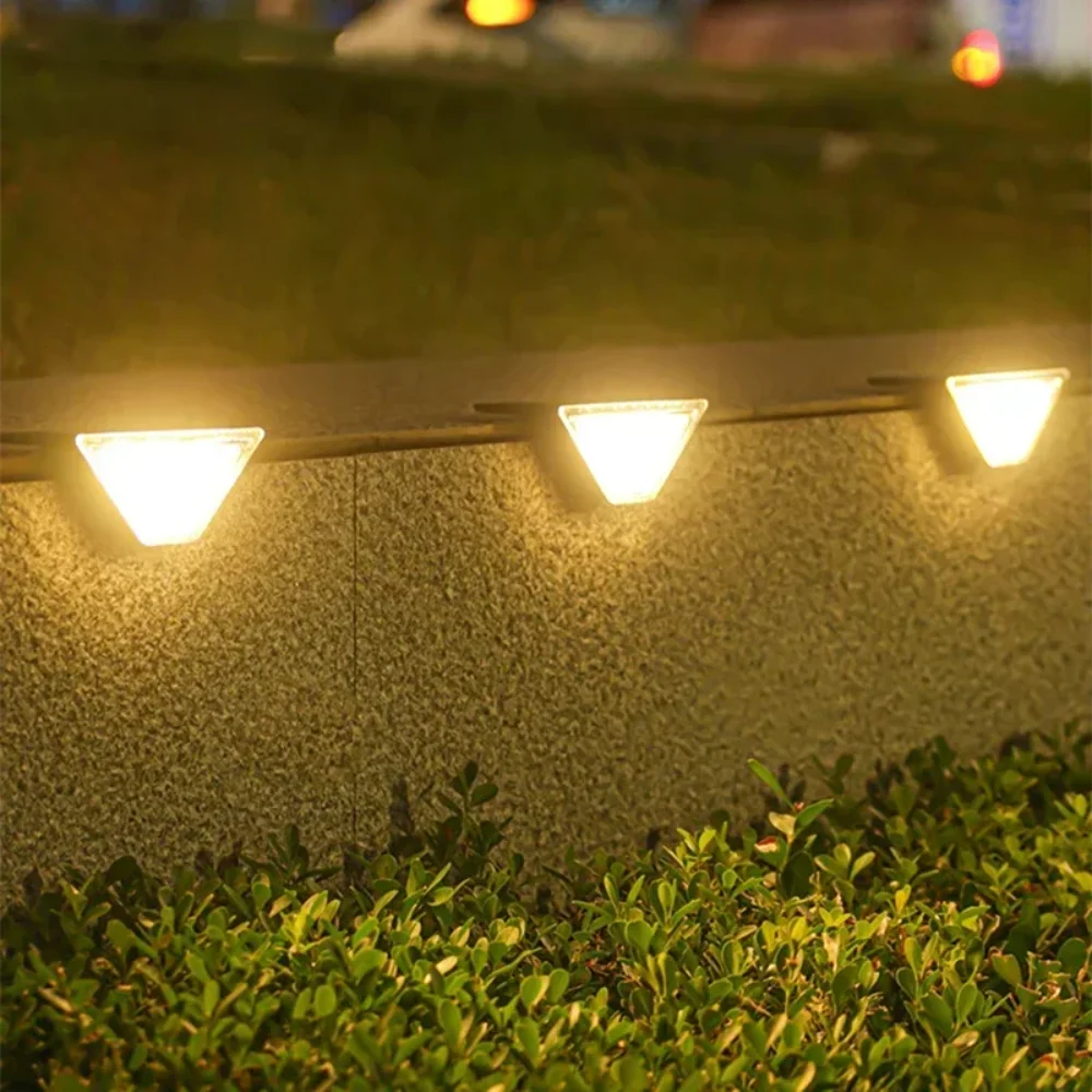 Outdoor Solar Light Waterproof Solar Powered Staircase Lamp Garden Step Balcony Fence Lighting Yard Decoration Solar Lights
Outdoor Solar Light Waterproof Solar Powered Staircase Lamp Garden Step Balcony Fence Lighting Yard Decoration Solar Lights