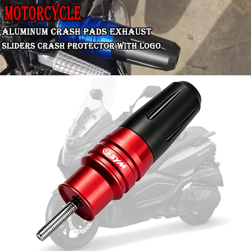 Motorcycle CNC Aluminum Crash Pads Exhaust Sliders Crash Protector With logo For SYM CRUISYM300 GTS300i JOYMAX Z300 Z 300
Motorcycle CNC Aluminum Crash Pads Exhaust Sliders Crash Protector With logo For SYM CRUISYM300 GTS300i JOYMAX Z300 Z 300