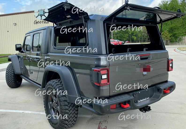 Pickup Canopy Camper Hardtop Truck Topper Ute Bed Cap Aluminium for 2022 Jeep Gladiator Rubicon 4x4 Multifunctional Truck Canopy
Pickup Canopy Camper Hardtop Truck Topper Ute Bed Cap Aluminium for 2022 Jeep Gladiator Rubicon 4x4 Multifunctional Truck Canopy