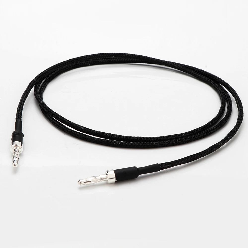 Premium Pure Copper Silver Plated Ground Wire Cable - Y Spade/Lantern Banana Plug for LP Vinyl Audiophile
Premium Pure Copper Silver Plated Ground Wire Cable - Y Spade/Lantern Banana Plug for LP Vinyl Audiophile