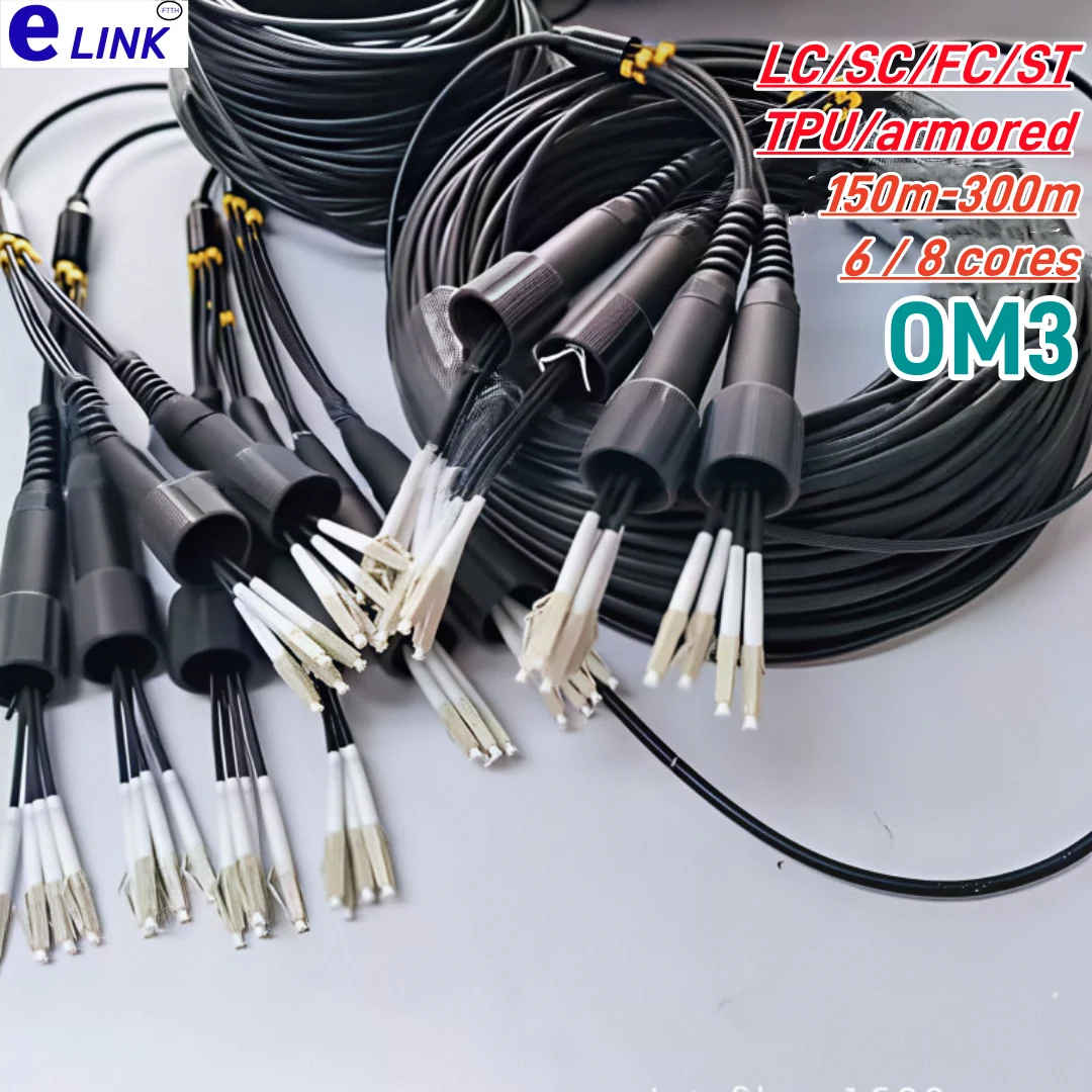 Перемычка из бронированного волокна OM3 6C 8C TPU 150M 200M 250M300M LC to FC SC ST многомодовый 6 8 ядер 5 мм оптический патчкорд для улицы 6/8 оптоволокно
Перемычка из бронированного волокна OM3 6C 8C TPU 150M 200M 250M300M LC to FC SC ST многомодовый 6 8 ядер 5 мм оптический патчкорд для улицы 6/8 оптоволокно