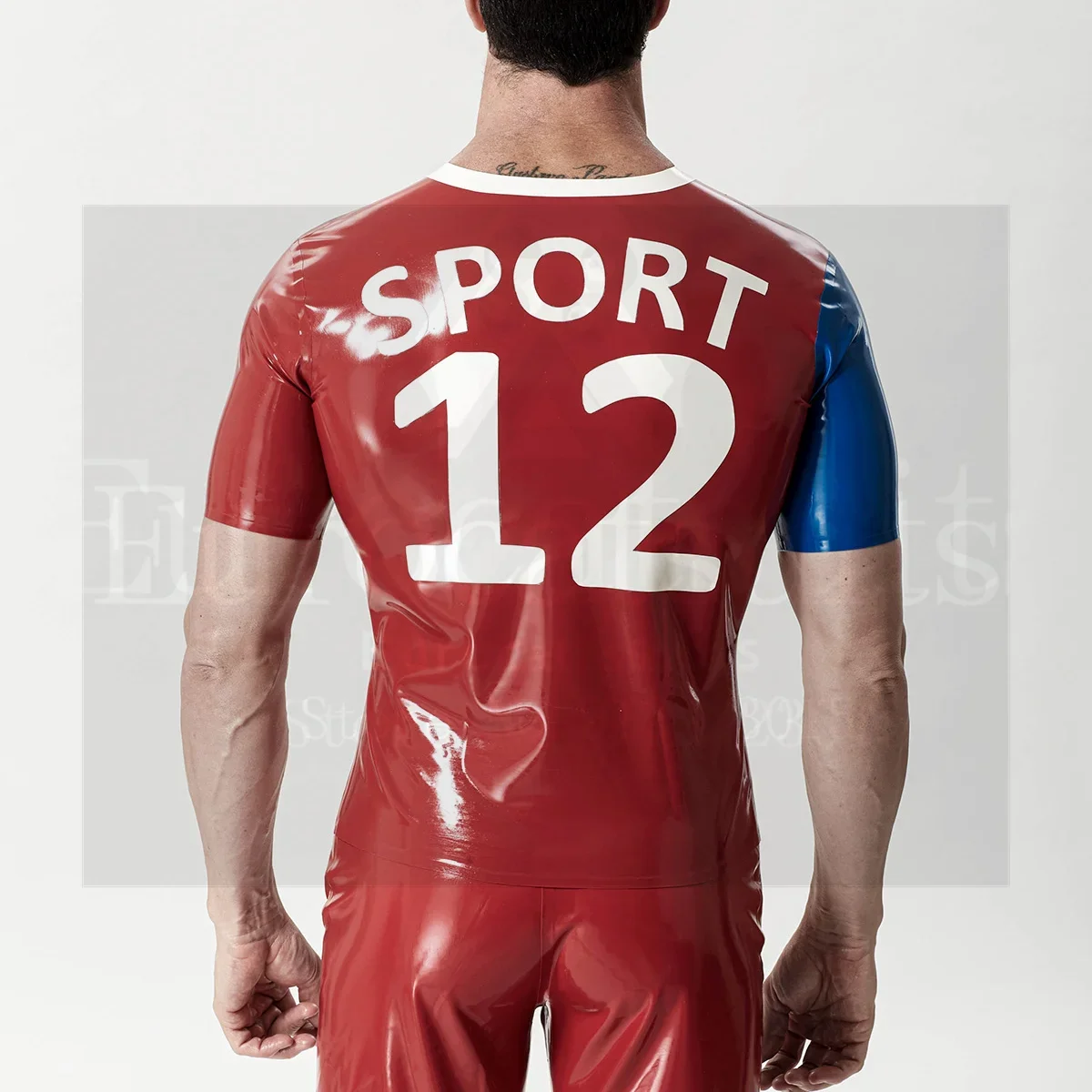 handmade costume 100% latex fetish men sexy rubber bodysuits men half sleeve Tshirt jacket latex uniform
handmade costume 100% latex fetish men sexy rubber bodysuits men half sleeve Tshirt jacket latex uniform