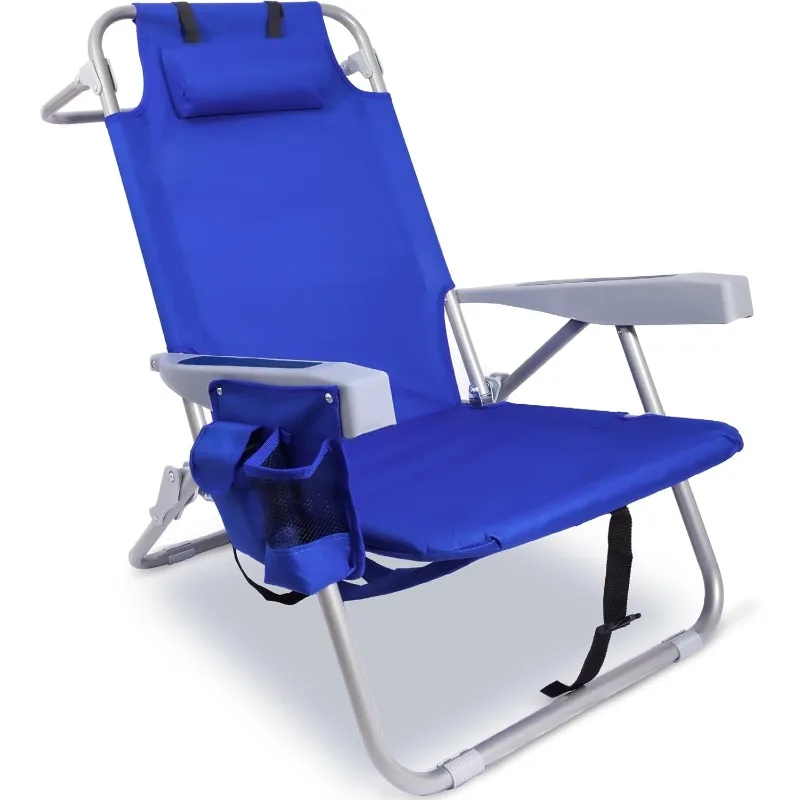 Beach Chair with Backpack Straps, Heavy Duty Backpack Beach Chairs for Adults with 4 Positions, Lay Flat Beach Chair with Large
Beach Chair with Backpack Straps, Heavy Duty Backpack Beach Chairs for Adults with 4 Positions, Lay Flat Beach Chair with Large
