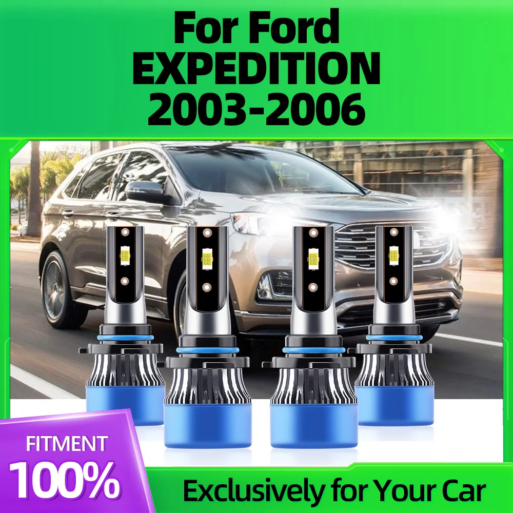 2/4Pcs 45000LM LED Headlight 9005 9006 Canbus Car Light 150W Turbo Auto Lamp High Power For Ford EXPEDITION 2003 2004 2005 2006
2/4Pcs 45000LM LED Headlight 9005 9006 Canbus Car Light 150W Turbo Auto Lamp High Power For Ford EXPEDITION 2003 2004 2005 2006