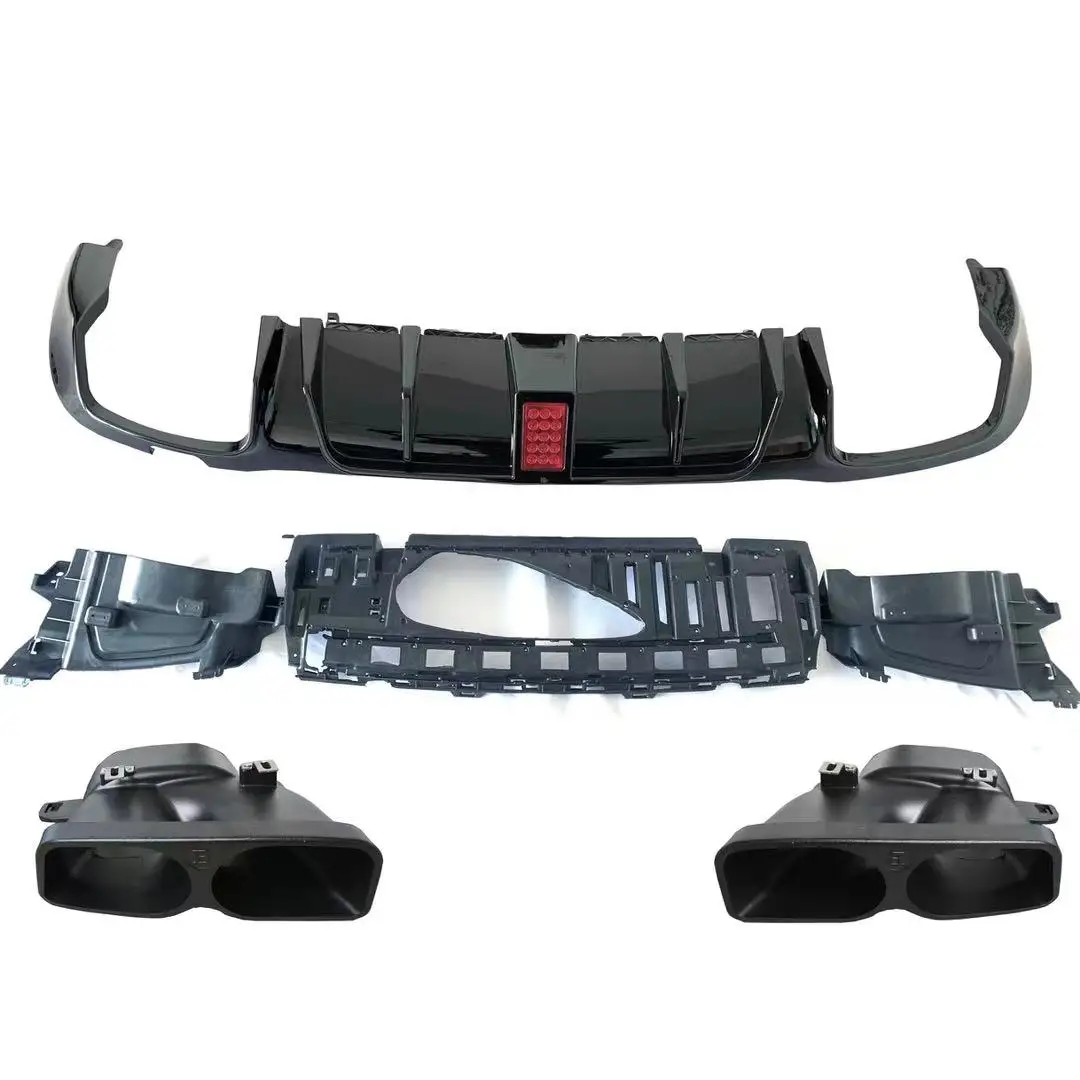 Factory Price brabvs style rear diffuser with exhaust tips for Mercedes-Benz E-CLASS W213 E200 E300 E320 E63
Factory Price brabvs style rear diffuser with exhaust tips for Mercedes-Benz E-CLASS W213 E200 E300 E320 E63