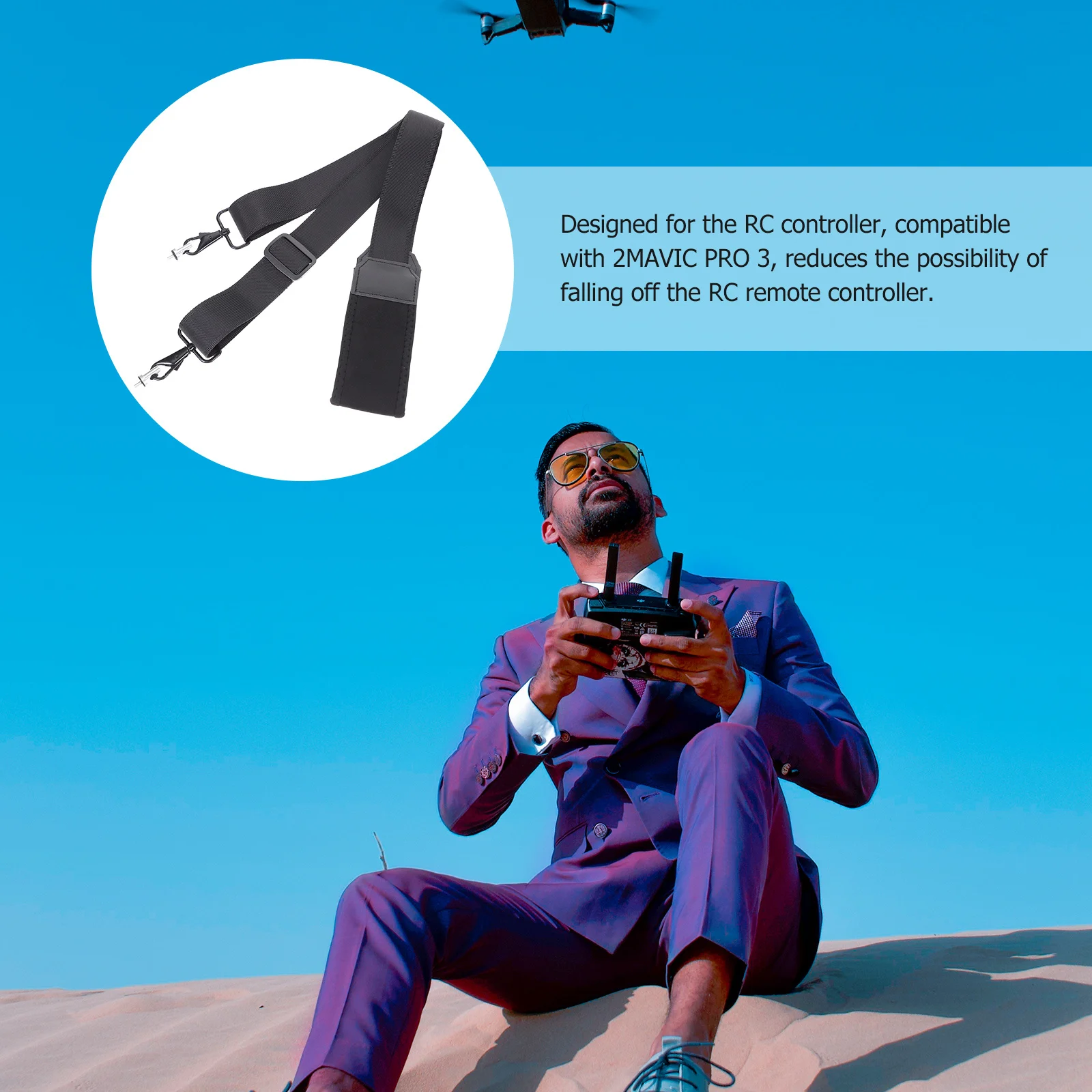 Rc Drone Controller Lanyard 2 3 Compatible Quick Release Harness Adjustable Length Portable Installation
Rc Drone Controller Lanyard 2 3 Compatible Quick Release Harness Adjustable Length Portable Installation