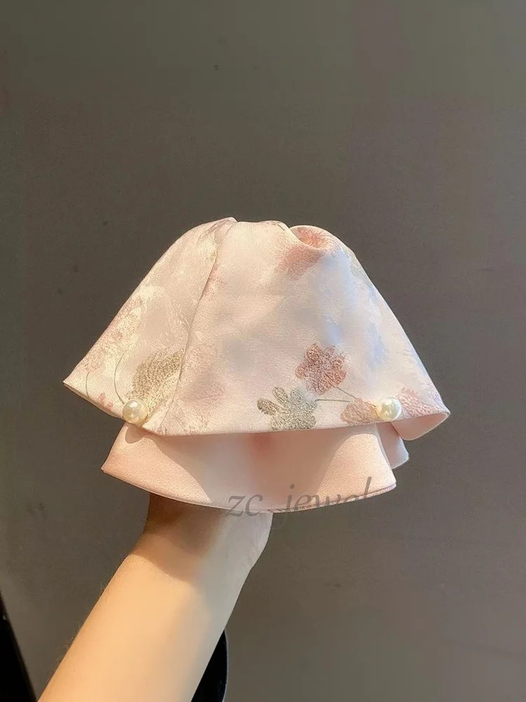 New Chinese Style Elegant Printed Satin Pearl Ponytail Hair Clip Hair Accessories For Women Headwear
New Chinese Style Elegant Printed Satin Pearl Ponytail Hair Clip Hair Accessories For Women Headwear