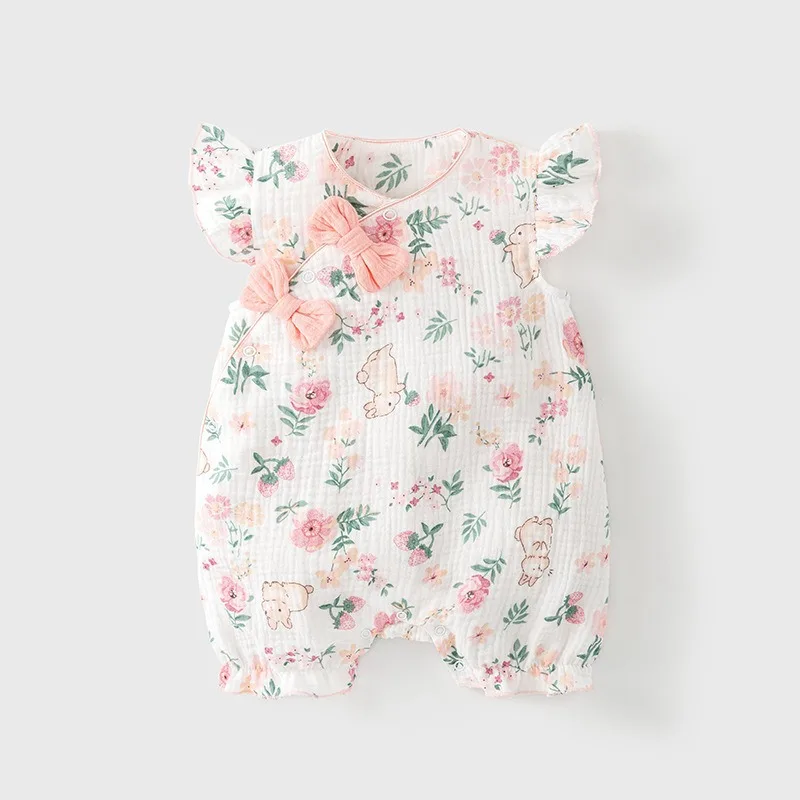 0 - 3 Y Baby Girl Outfits Adorable Baby Girls' Cotton White Rabbit Print Romper Super Soft and Cute Full Print Bunny Design
0 - 3 Y Baby Girl Outfits Adorable Baby Girls' Cotton White Rabbit Print Romper Super Soft and Cute Full Print Bunny Design