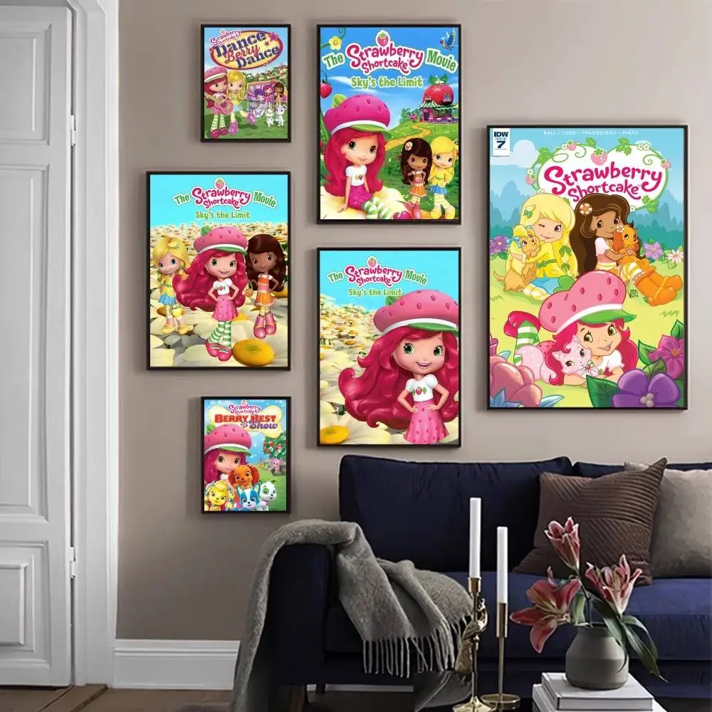 Strawberry S-Shortcake girl Anime Posters Sticky Fancy Wall Sticker for Living Room Bar Decoration Room Wall Decor 
Strawberry S-Shortcake girl Anime Posters Sticky Fancy Wall Sticker for Living Room Bar Decoration Room Wall Decor