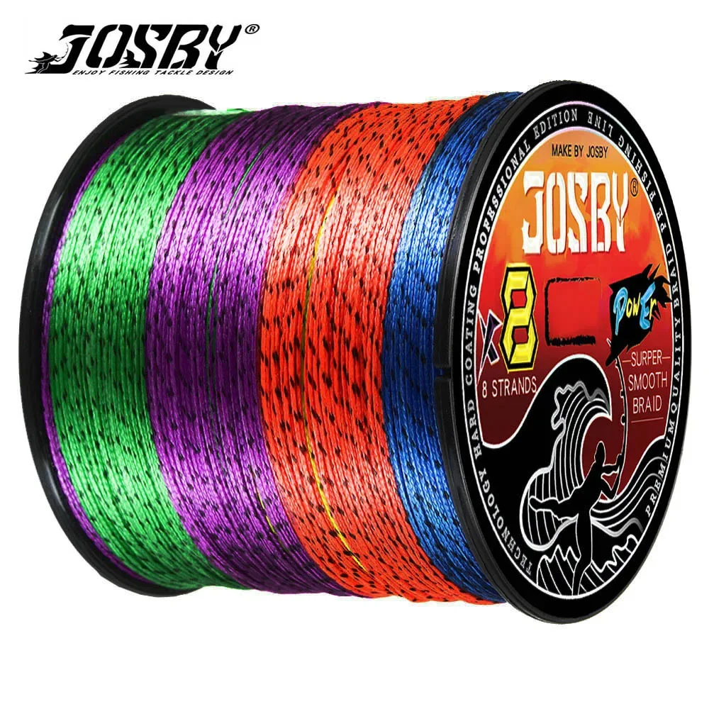 JOSBY 8-жильная плетеная рыболовная леска, многонитевая 100 м, 300 м, 500 м, японская рыболовная леска для ловли карпа X8, износостойкая, 100% полиэтиленовая леска
JOSBY 8-жильная плетеная рыболовная леска, многонитевая 100 м, 300 м, 500 м, японская рыболовная леска для ловли карпа X8, износостойкая, 100% полиэтиленовая леска