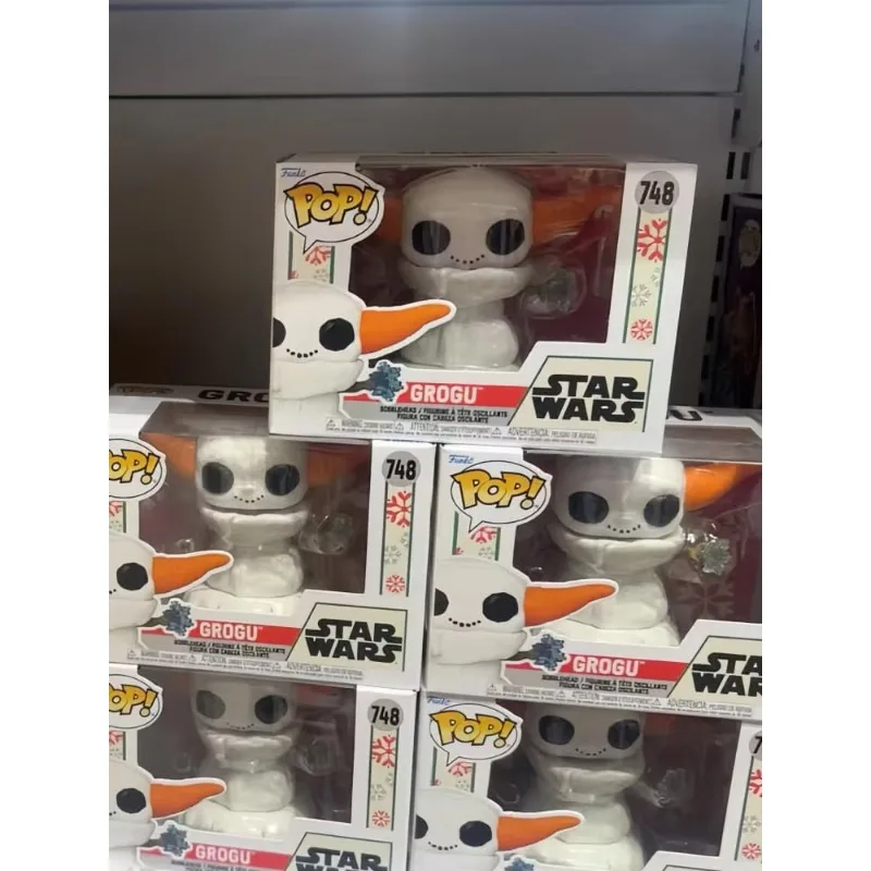 Authentic Star Wars Grogu Funko Pop #748 Vinyl Figure Collectible Sculpture Desktop Decor Art Model Gift for Movie Fans
Authentic Star Wars Grogu Funko Pop #748 Vinyl Figure Collectible Sculpture Desktop Decor Art Model Gift for Movie Fans
