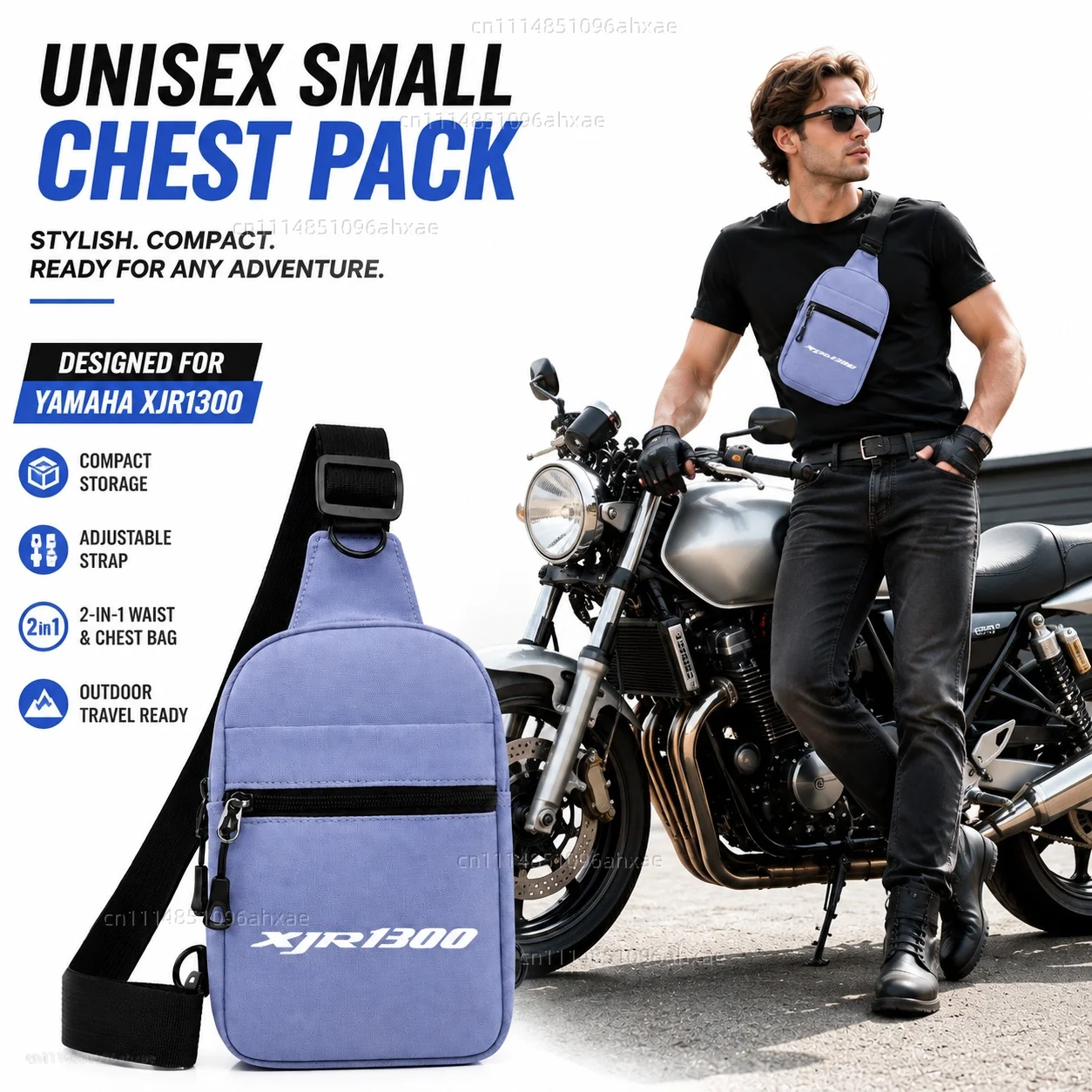 Motorcycle 2In1 Multi-functional Waist Bag Chest Bag Outdoor Travel Bag Waterproof Riding For YAMAHA XJR 1300 XJR1300 1998-2008
Motorcycle 2In1 Multi-functional Waist Bag Chest Bag Outdoor Travel Bag Waterproof Riding For YAMAHA XJR 1300 XJR1300 1998-2008