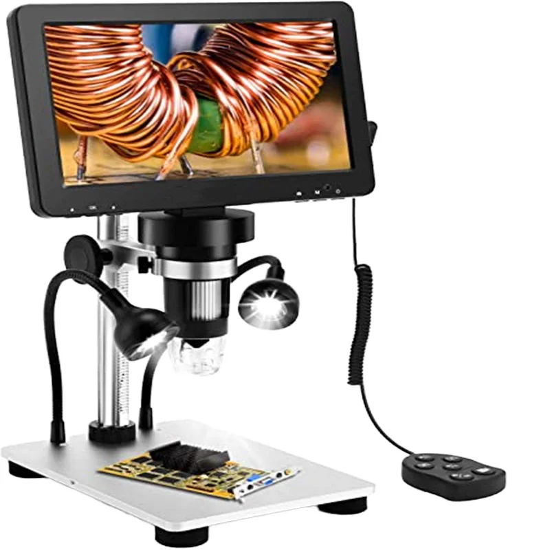 Electron Digital Microscope 1200X 1080P 7-inch LCD Screen for Mobile Repair & Industrial Inspection
Electron Digital Microscope 1200X 1080P 7-inch LCD Screen for Mobile Repair & Industrial Inspection