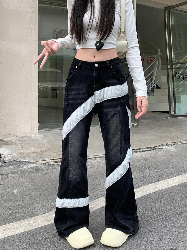 FIGOHR Korea Style Black Boot Cut Women High Street High Waist Boot Cut 2025 New Arrival
FIGOHR Korea Style Black Boot Cut Women High Street High Waist Boot Cut 2025 New Arrival