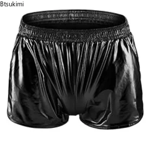 Новые мужские глянцевые шорты-боксеры с эффектом металлик, сексуальные шорты-боксеры с низкой посадкой для выступлений на сцене, клубная одежда Rave, костюмы, мужские повседневные плавки, трусы
Новые мужские глянцевые шорты-боксеры с эффектом металлик, сексуальные шорты-боксеры с низкой посадкой для выступлений на сцене, клубная одежда Rave, костюмы, мужские повседневные плавки, трусы