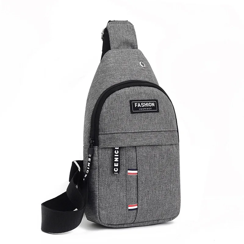 Chest Bag New Men Simple Nylon Fashion Waterproof One Shoulder Crossbody Bag Men's Casual Outdoor Chest Bag
Chest Bag New Men Simple Nylon Fashion Waterproof One Shoulder Crossbody Bag Men's Casual Outdoor Chest Bag