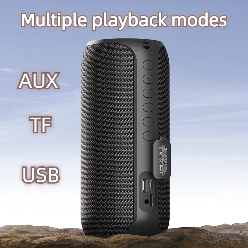 HIFIhigh-resolution High-power 20W360surround Sound Subwoofer Hanging Rope Portable Waterproof Outdoor Wireless Bluetoothspeaker
HIFIhigh-resolution High-power 20W360surround Sound Subwoofer Hanging Rope Portable Waterproof Outdoor Wireless Bluetoothspeaker