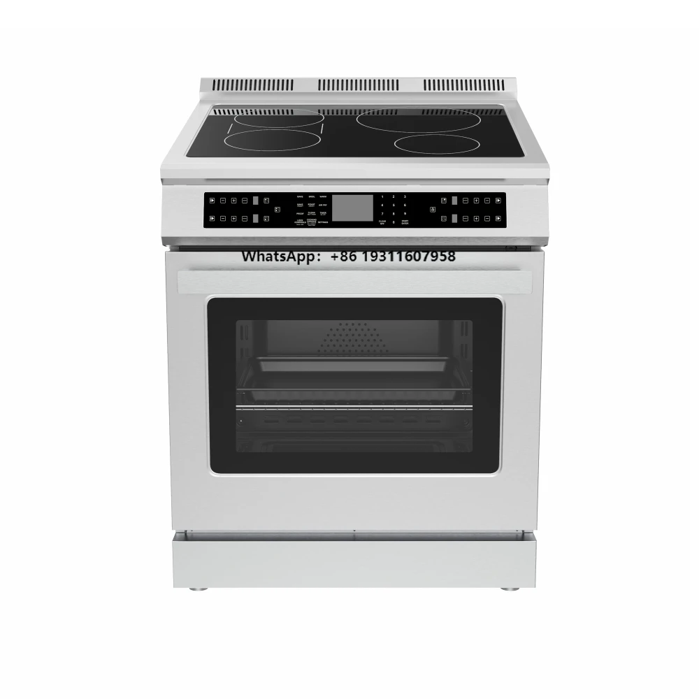 30-Inch Touch Control Single Oven Freestanding Electric Range with 5.0 Cu Ft Capacity & 4 Elements Kitchen Appliance
30-Inch Touch Control Single Oven Freestanding Electric Range with 5.0 Cu Ft Capacity & 4 Elements Kitchen Appliance