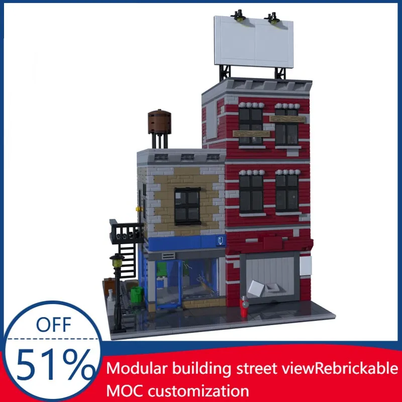 New 2223PCS MOC Fogwell's Gym / Eddie Brock's Apartment Modular Building MOC Model Custom Blocks DIY Toy For Marvel Fans Gifts
New 2223PCS MOC Fogwell's Gym / Eddie Brock's Apartment Modular Building MOC Model Custom Blocks DIY Toy For Marvel Fans Gifts