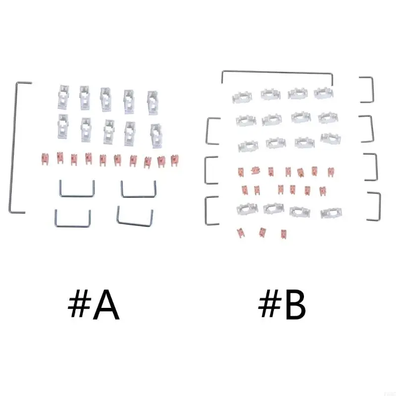 920L Mechanical Keyboard Stabilizers Set For 61/87/104/108 Layout Keyboards Enhances Typing Experience
920L Mechanical Keyboard Stabilizers Set For 61/87/104/108 Layout Keyboards Enhances Typing Experience