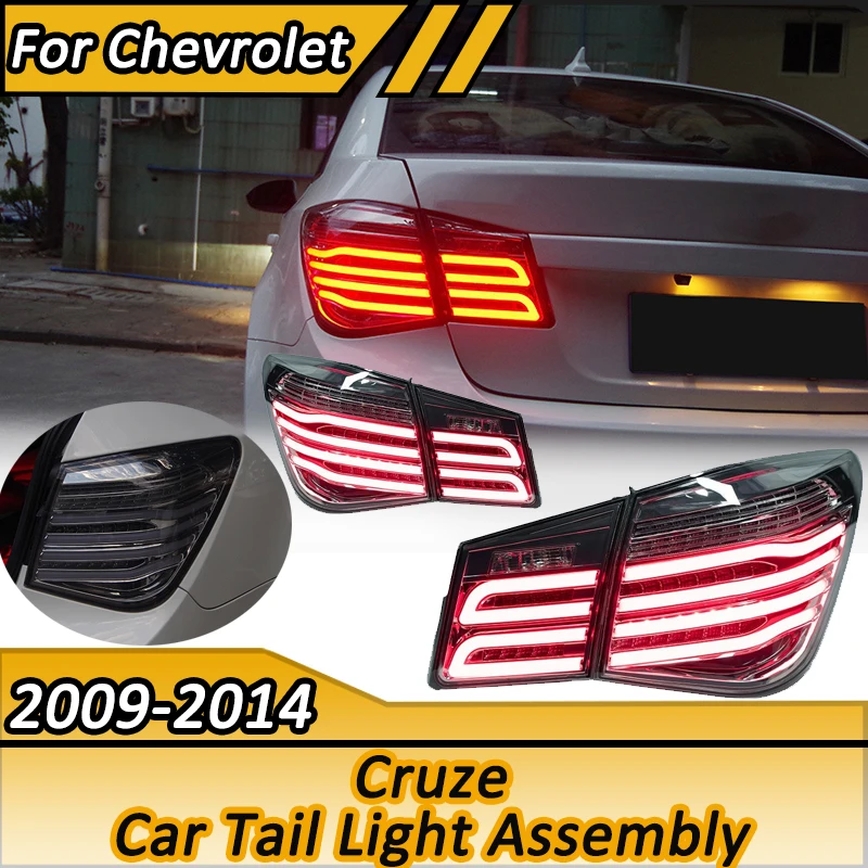 For Chevrolet Cruze 2009-2014 Car Tail Light Assembly With LED DRL Brake Light Flowing Water Flicker Tail Lamps Accessories
For Chevrolet Cruze 2009-2014 Car Tail Light Assembly With LED DRL Brake Light Flowing Water Flicker Tail Lamps Accessories