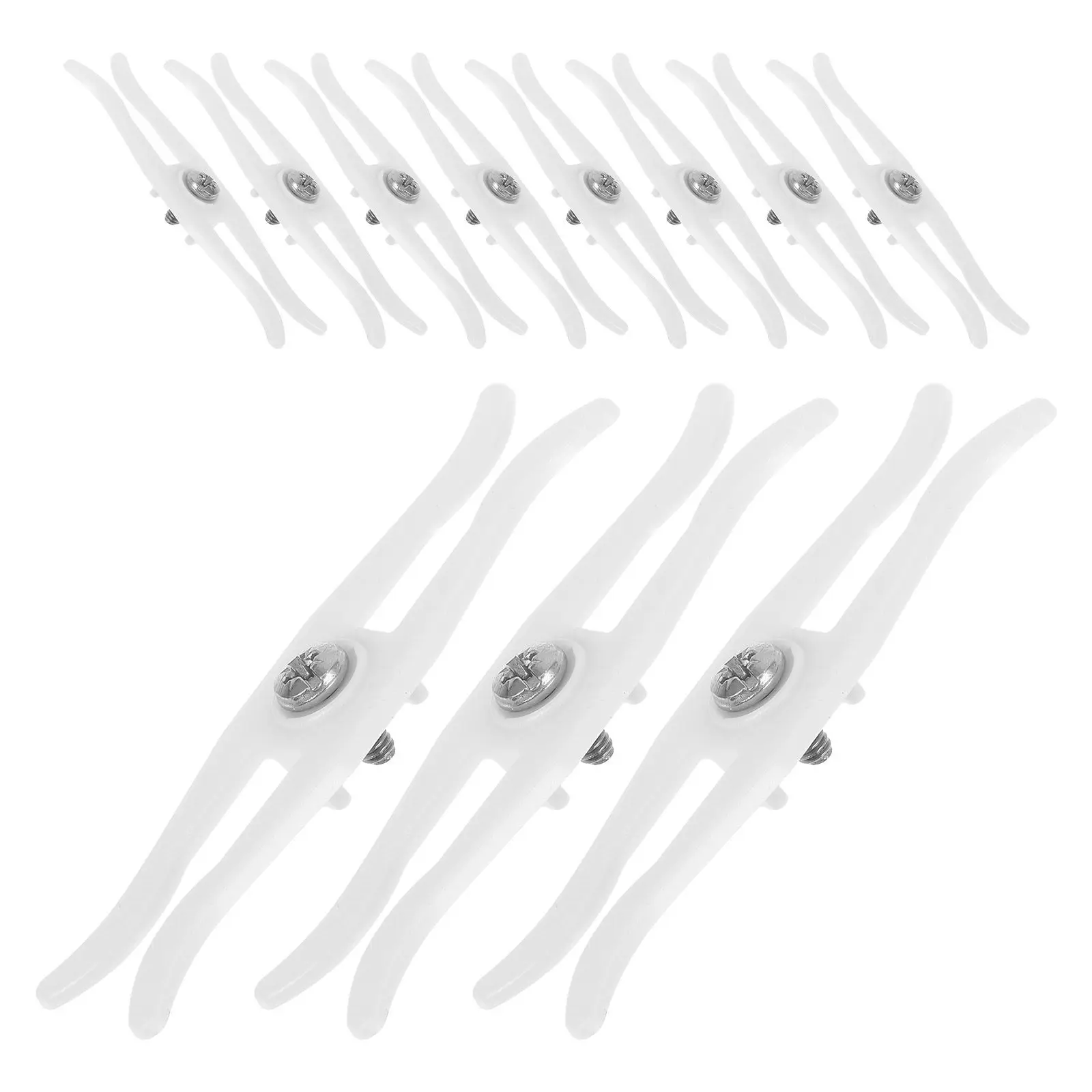 20Pcs Curtain Track Stopper Anti-Rebound Ceiling Wall Mount Rail Ends Stop Double-Head Functional End Stopper for Smooth Closure
20Pcs Curtain Track Stopper Anti-Rebound Ceiling Wall Mount Rail Ends Stop Double-Head Functional End Stopper for Smooth Closure