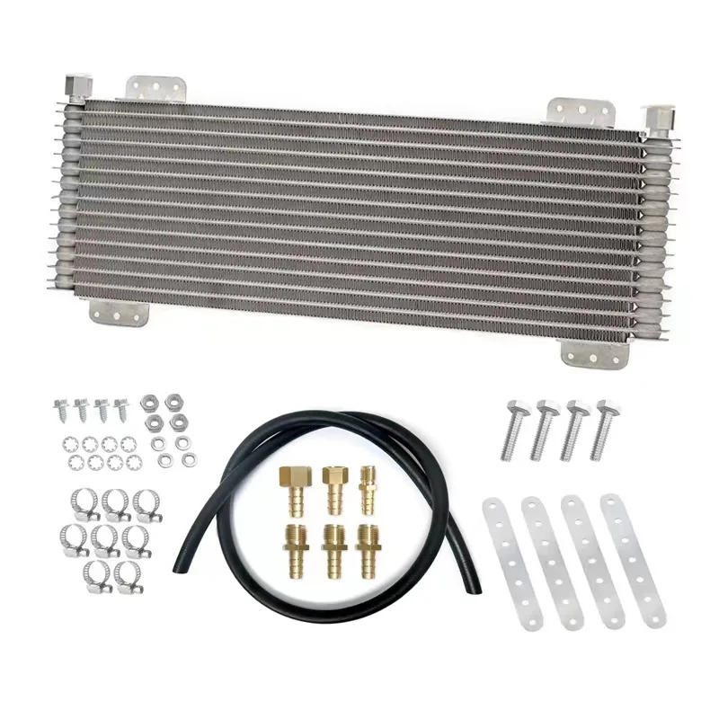 Automotive Retrofit 40k Transmission Oil Cooler Kit Compatible with Heavy Duty 40,000 GVW Transmission Cooler
Automotive Retrofit 40k Transmission Oil Cooler Kit Compatible with Heavy Duty 40,000 GVW Transmission Cooler