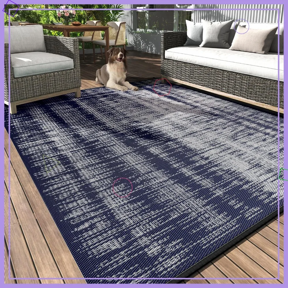8x10ft Outdoor Rug Waterproof Reversible Plastic Straw Mat for Patio Deck Camping Picnic Beach
8x10ft Outdoor Rug Waterproof Reversible Plastic Straw Mat for Patio Deck Camping Picnic Beach