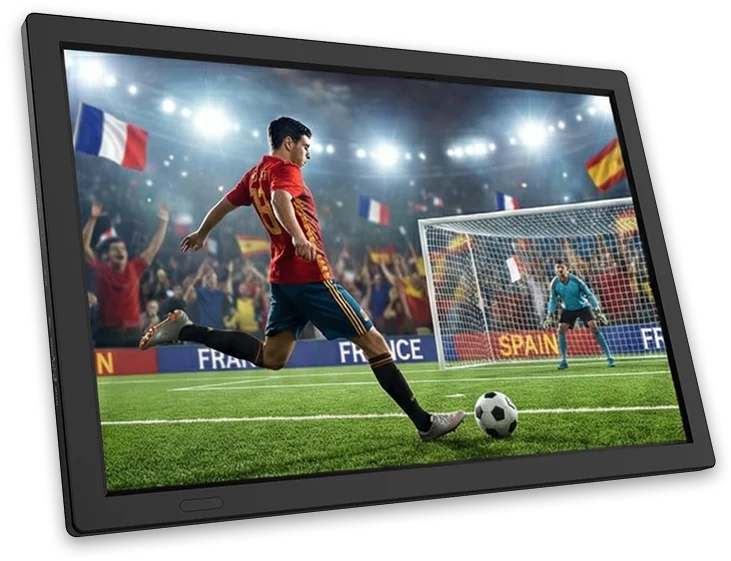 15.4 Inch Android Portable LED LCD Smart Televisor Digital TV for Football Match Live Stream Outdoor Camping Caravan Monitor
15.4 Inch Android Portable LED LCD Smart Televisor Digital TV for Football Match Live Stream Outdoor Camping Caravan Monitor