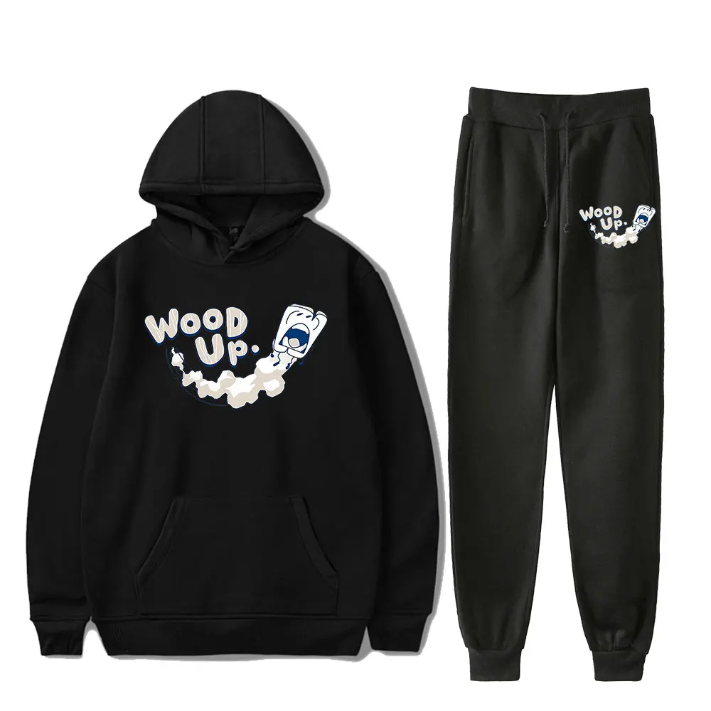 Jacknjellify Wood Up Merch Толстовка Костюм Карманная толстовка с капюшоном на шнурке Уличная одежда Мужские/женские толстовки в стиле хип-хоп
Jacknjellify Wood Up Merch Толстовка Костюм Карманная толстовка с капюшоном на шнурке Уличная одежда Мужские/женские толстовки в стиле хип-хоп