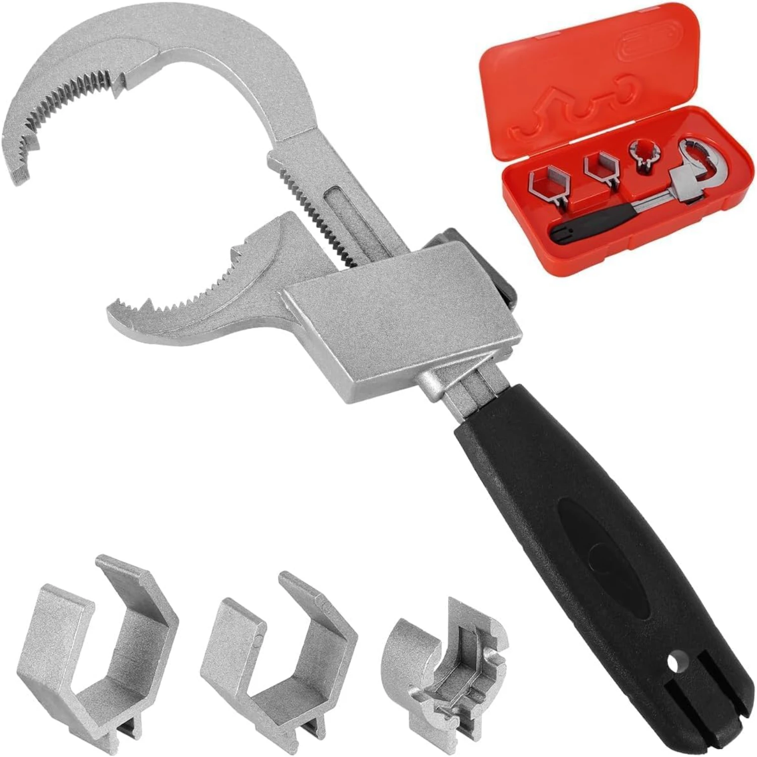 High-quality, durable and top-notch professional plumber's wrench for successful home improvement projects. This dependable tool
High-quality, durable and top-notch professional plumber's wrench for successful home improvement projects. This dependable tool
