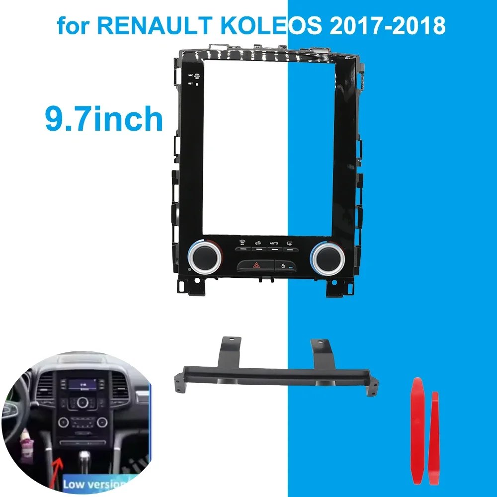 9,7-дюймовая автомобильная стереопанель для RENAULT KOLEOS 2017-2018, панель DVD-плеера, рамка для автомобильного радио, рамка для Android-радио
9,7-дюймовая автомобильная стереопанель для RENAULT KOLEOS 2017-2018, панель DVD-плеера, рамка для автомобильного радио, рамка для Android-радио