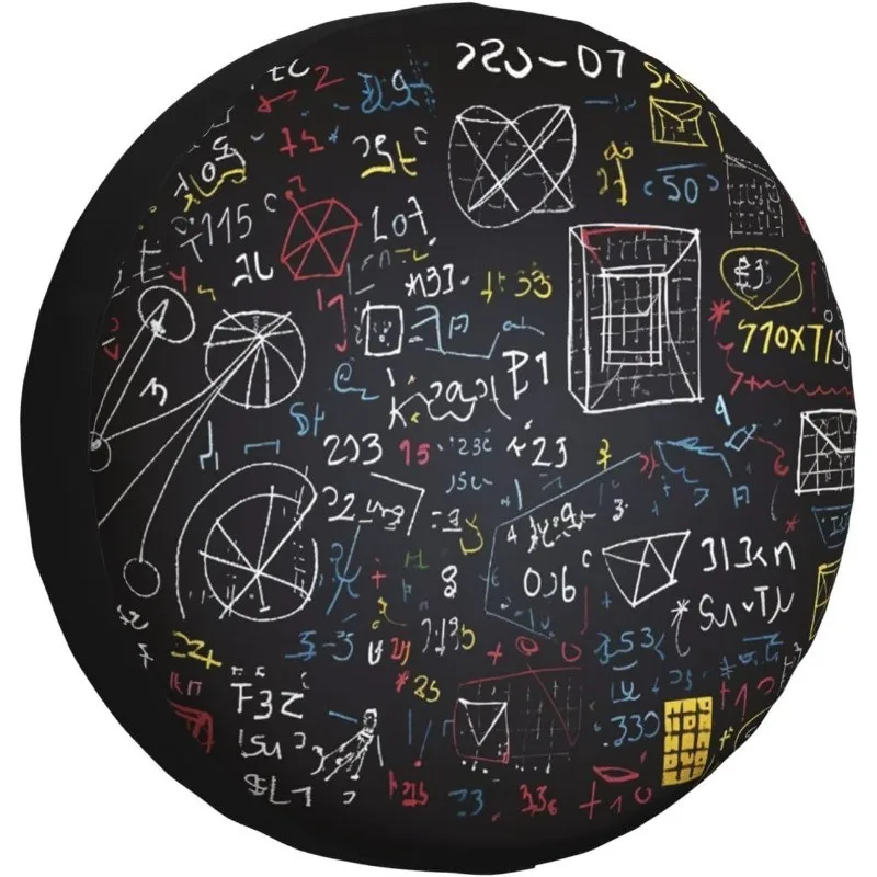 Blackboard Formula Print Spare Tire Cover Waterproof Dustproof Protector for SUV Truck
Blackboard Formula Print Spare Tire Cover Waterproof Dustproof Protector for SUV Truck