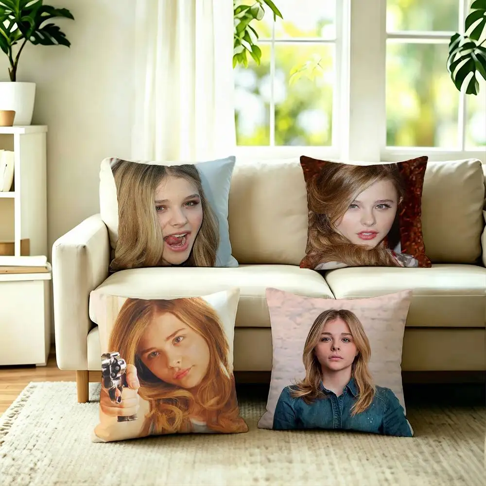 Hot Actress C-Chloe Grace Moretz Pillow Case Square Double-Sided Sofa Cushion Cover Bedroom Bedside Pillow
Hot Actress C-Chloe Grace Moretz Pillow Case Square Double-Sided Sofa Cushion Cover Bedroom Bedside Pillow