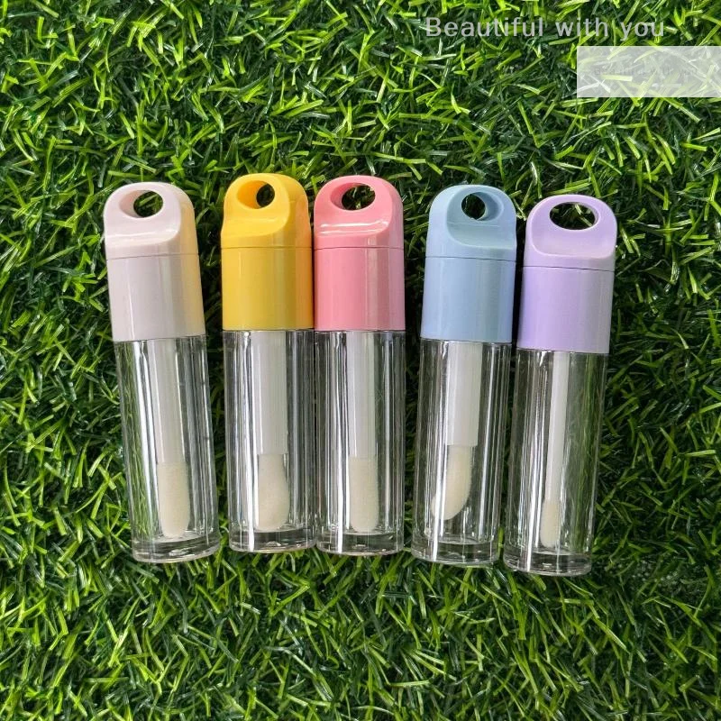 1Pcs Cute Big Brush Wand Transparent 4ml Lip Gloss Tube Plastic Round Empty Lip Gloss Container
1Pcs Cute Big Brush Wand Transparent 4ml Lip Gloss Tube Plastic Round Empty Lip Gloss Container