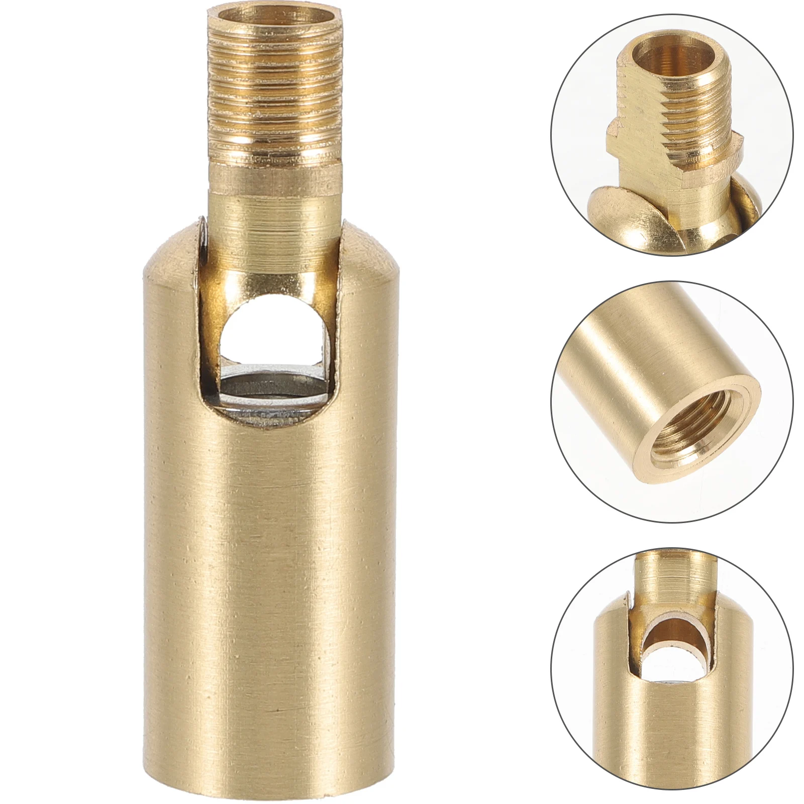 1pcs Pure Copper Universal Head Lamp Adapter 180 Degree Swivel Sloped Ceiling Light Socket Extender Wall Sconces Pendant
1pcs Pure Copper Universal Head Lamp Adapter 180 Degree Swivel Sloped Ceiling Light Socket Extender Wall Sconces Pendant