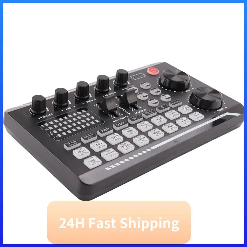 T30C New Audio Mixer,Live Sound Card And Audio Interface With DJ Mixer Effects And Voice Changer,Podcast Production Studio
T30C New Audio Mixer,Live Sound Card And Audio Interface With DJ Mixer Effects And Voice Changer,Podcast Production Studio