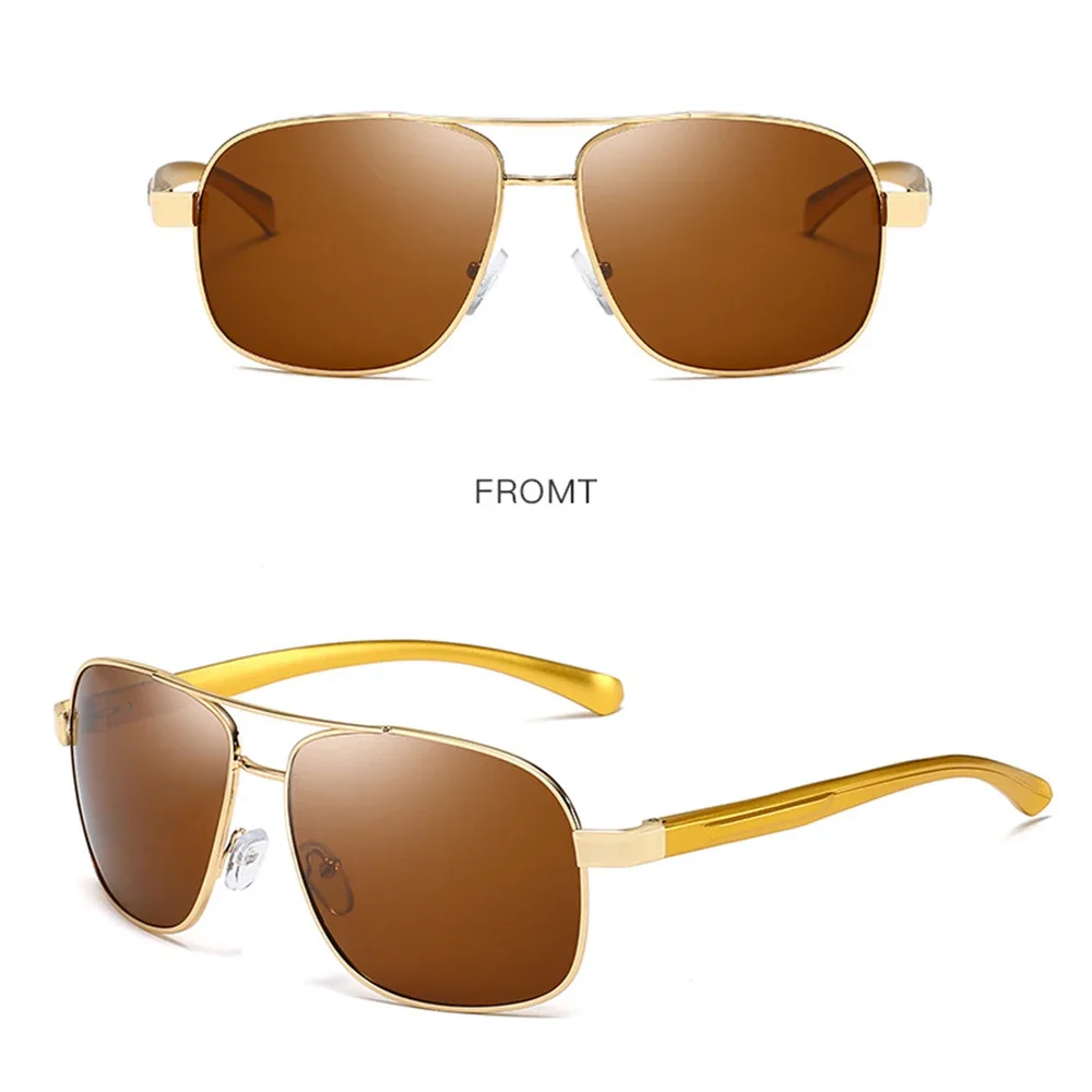 Double Bridge Rectangle Men Women Polarized Sun Glasses Polarized Sunglasses Custom Made Myopia Minus Prescription Lens -1 to -6
Double Bridge Rectangle Men Women Polarized Sun Glasses Polarized Sunglasses Custom Made Myopia Minus Prescription Lens -1 to -6